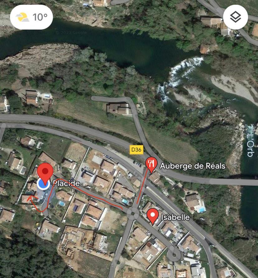 Logements A Proximite De La Riviere Reals Murviel Ngoại thất bức ảnh